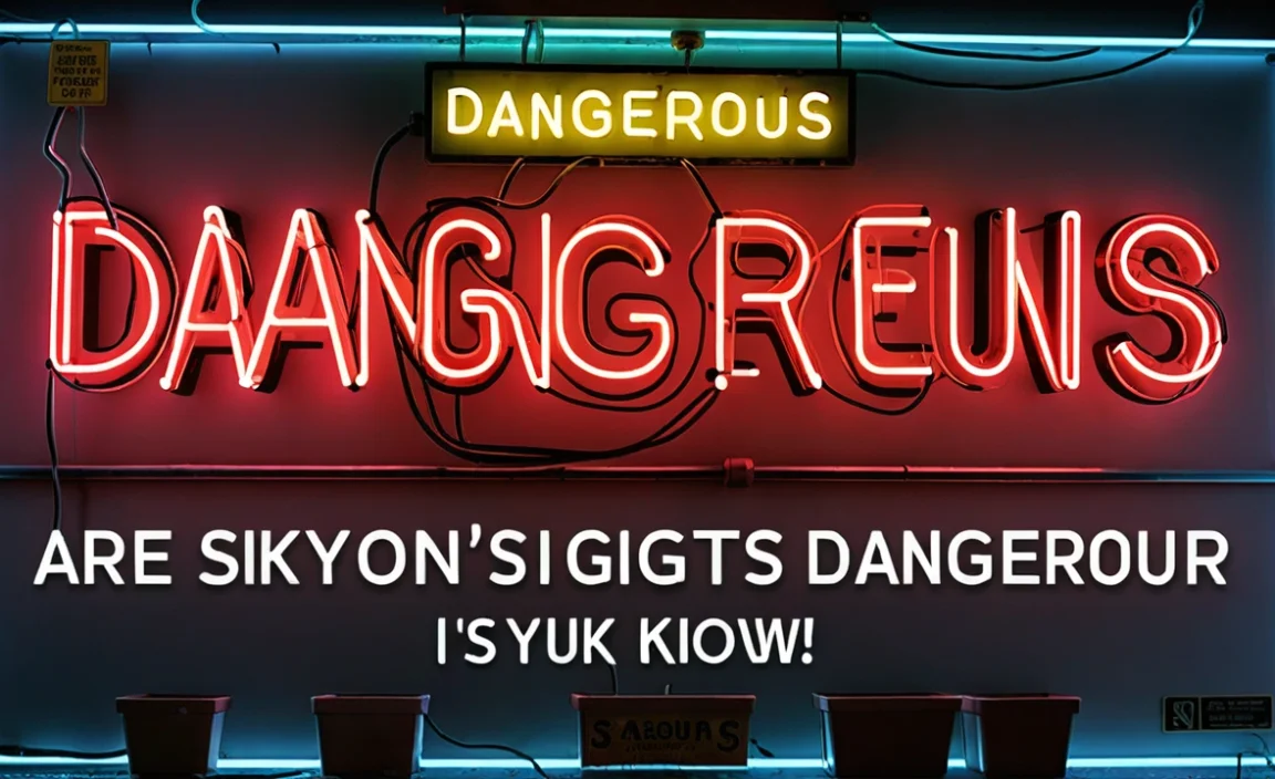 Are Neon Signs Dangerous? Key Facts You Need To Know!