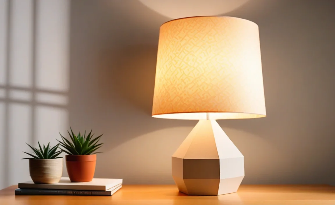 Assembling the Lampshade