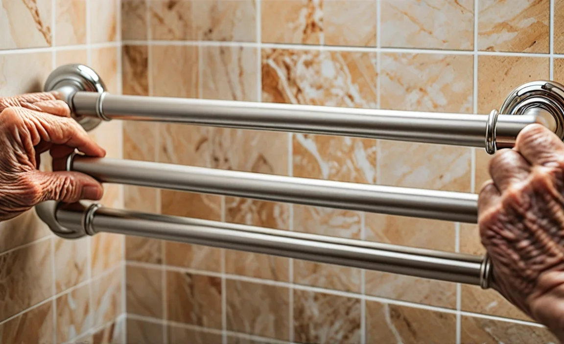 Benefits of Installing Grab Bars for Seniors