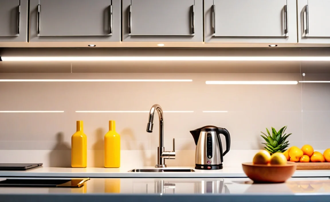 Benefits of LED Light Bars for Under Cabinets