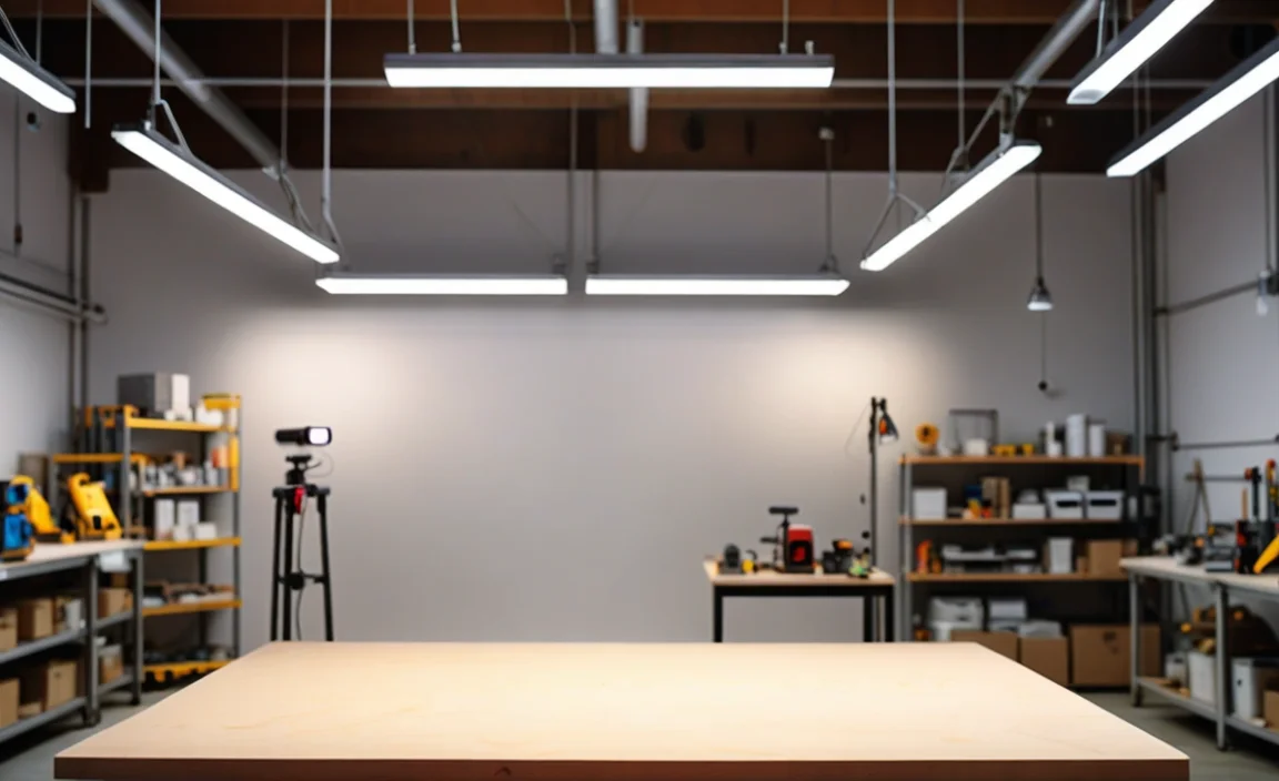Benefits of LED Lights in a Workshop