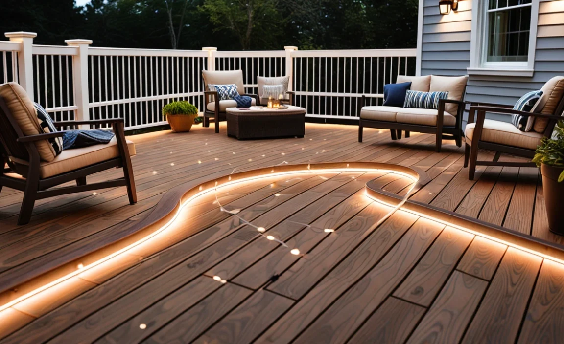 Benefits of LED Rope Lighting for Decks