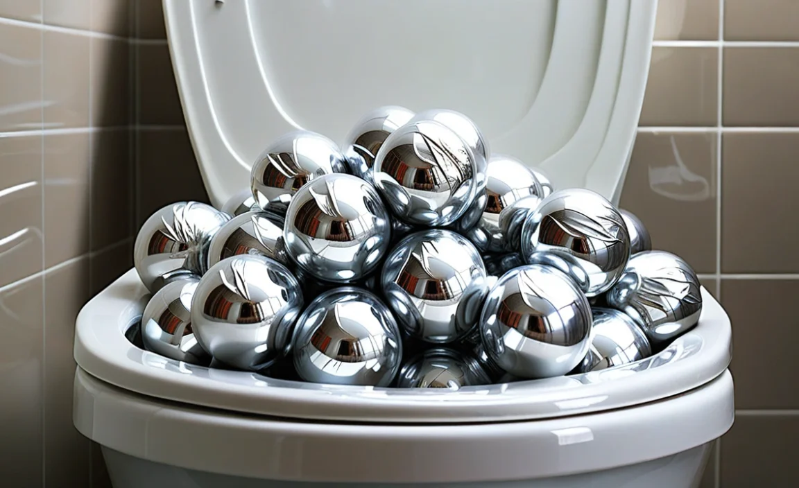Benefits of Using Aluminum Foil Balls in Your Toilet Tank