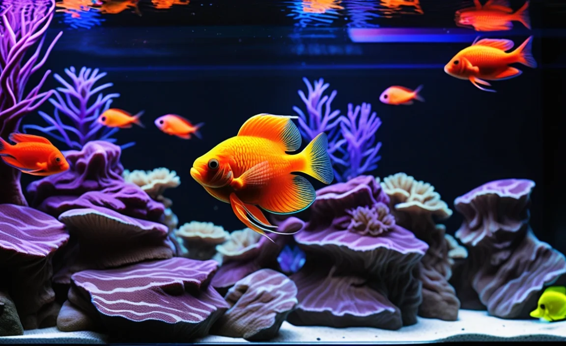 Benefits of Using Black Light in Fish Aquariums