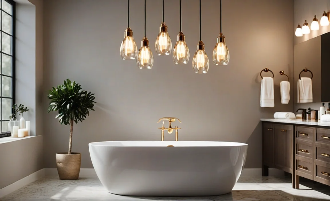 Benefits of Using Pendant Lights in Bathrooms