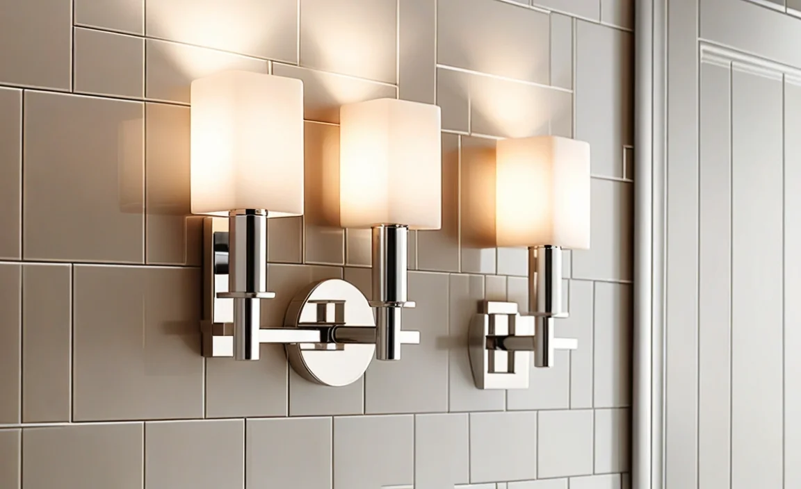 Benefits of Using Small Wall Sconces in Bathrooms
