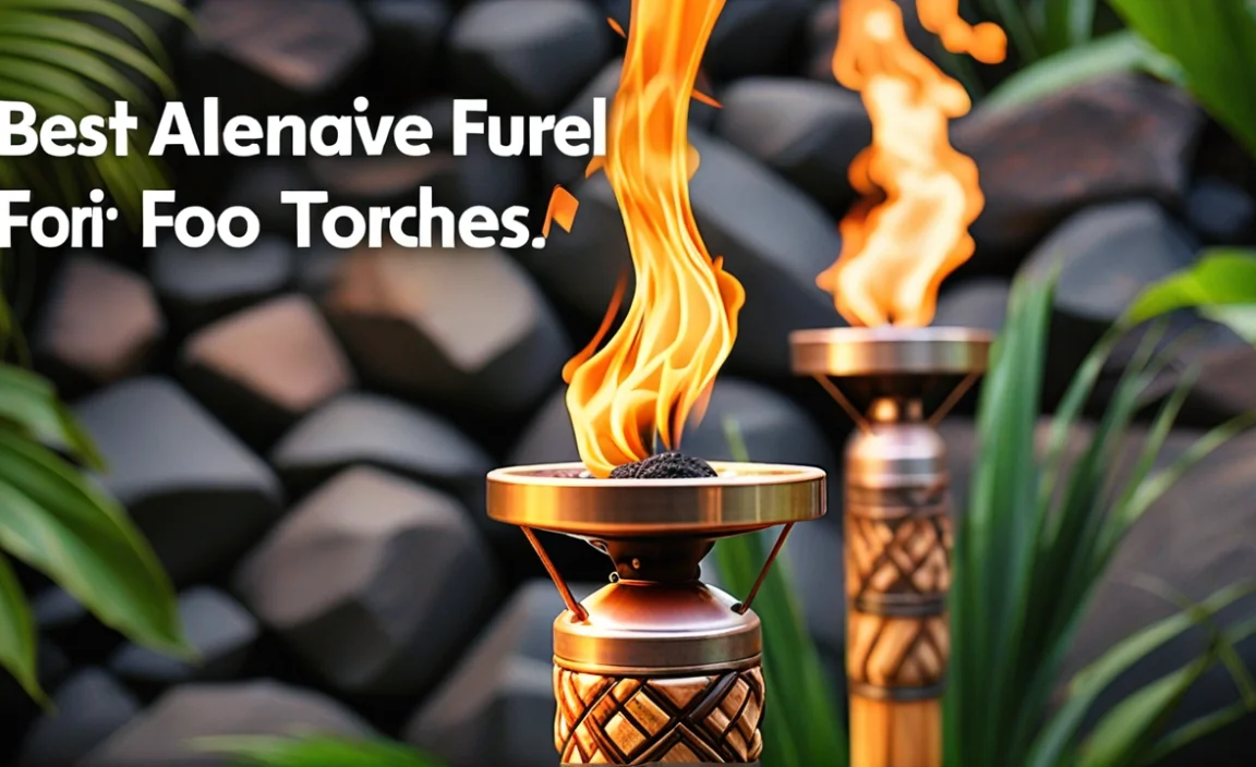 Best Alternative Fuel For Tiki Torches: Safe & Eco-Friendly!
