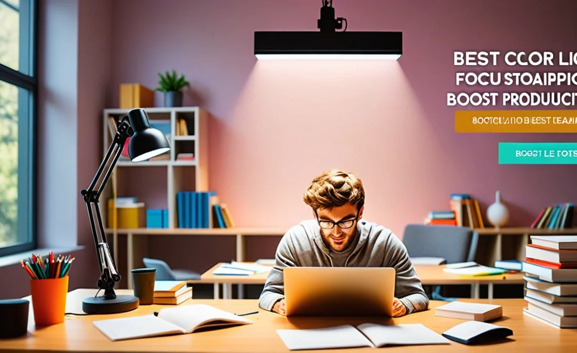 Best Color Light For Studying: Boost Focus & Productivity!