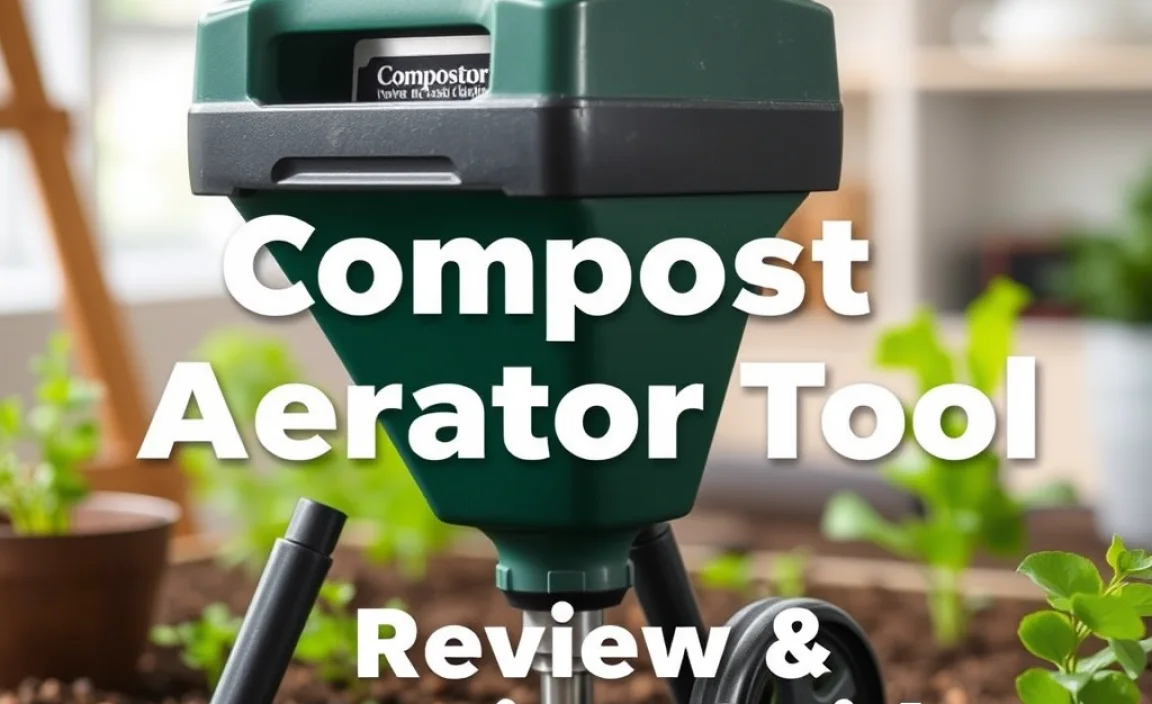 Best Compost Aerator Tool For Compost Piles