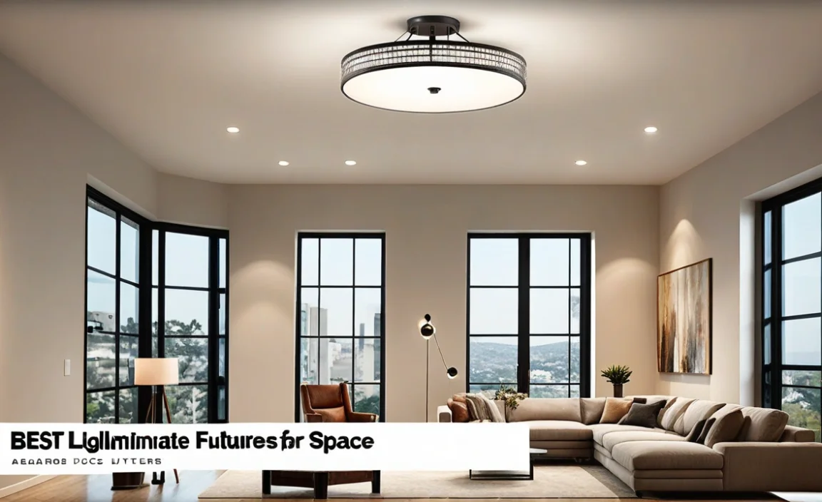 Best Light Fixtures For High Ceilings: Illuminate Your Space