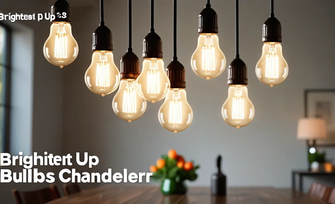 Brighten Up: Best Light Bulbs For Chandelier Choices