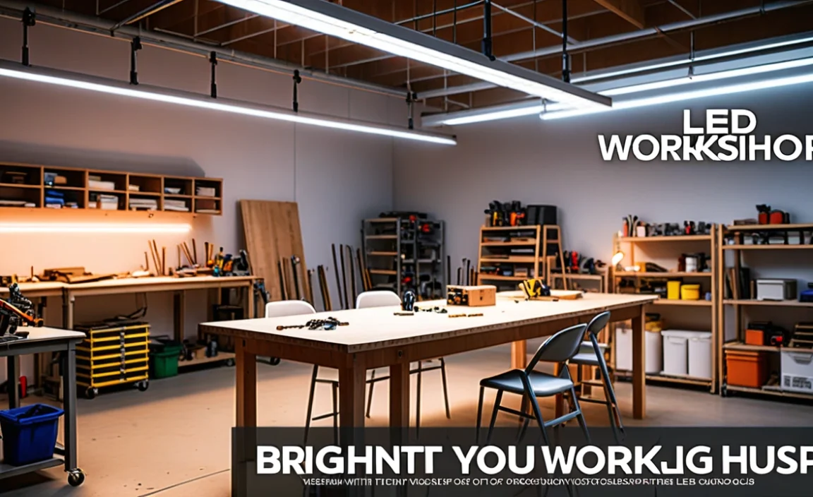 Brighten Your Workshop With Led Lights For Workshop Use
