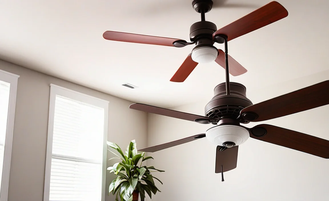 Ceiling Fans vs. Air Conditioners