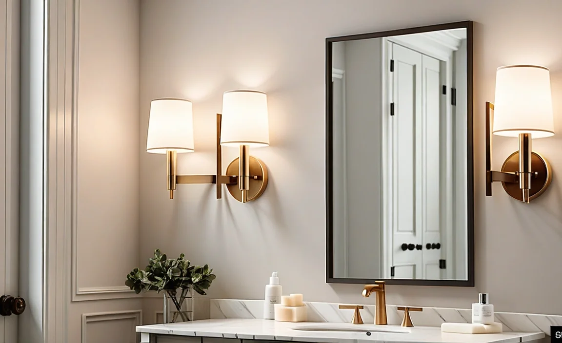 Chic Small Wall Sconces For Bathroom Style & Function