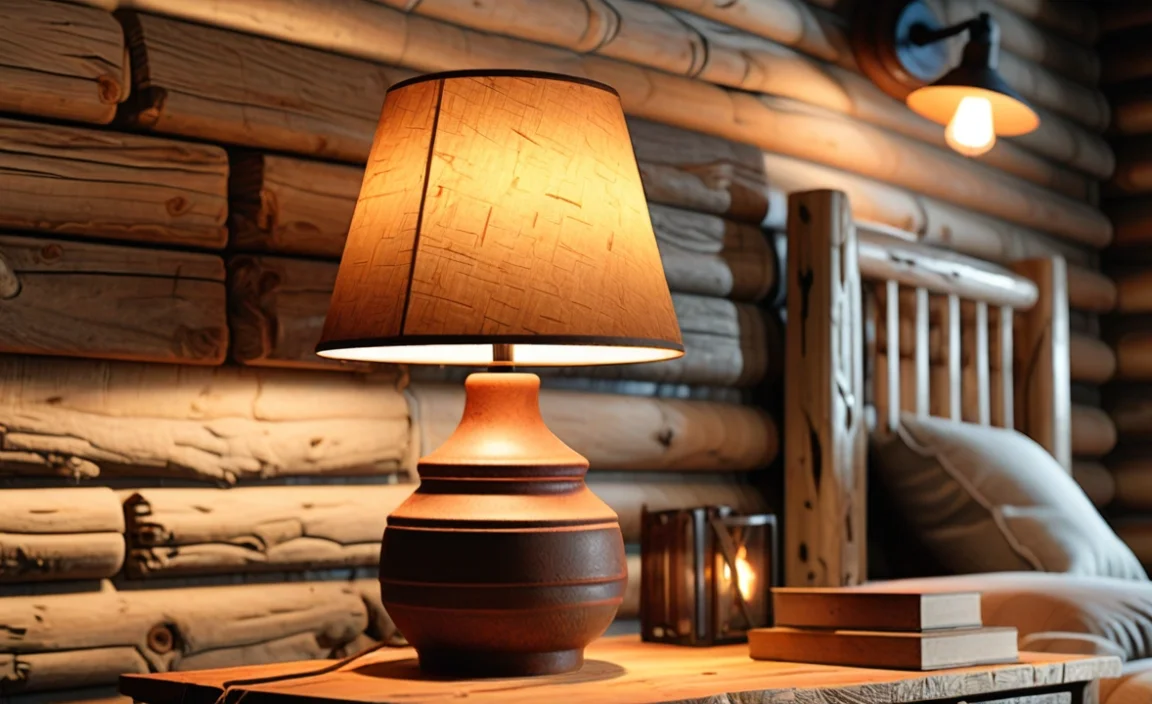 Choosing the Right Rustic Lamp Shade for Your Cabin