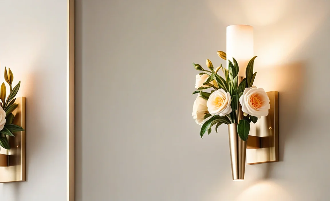 Choosing the Right Wall Sconce for Your Flowers