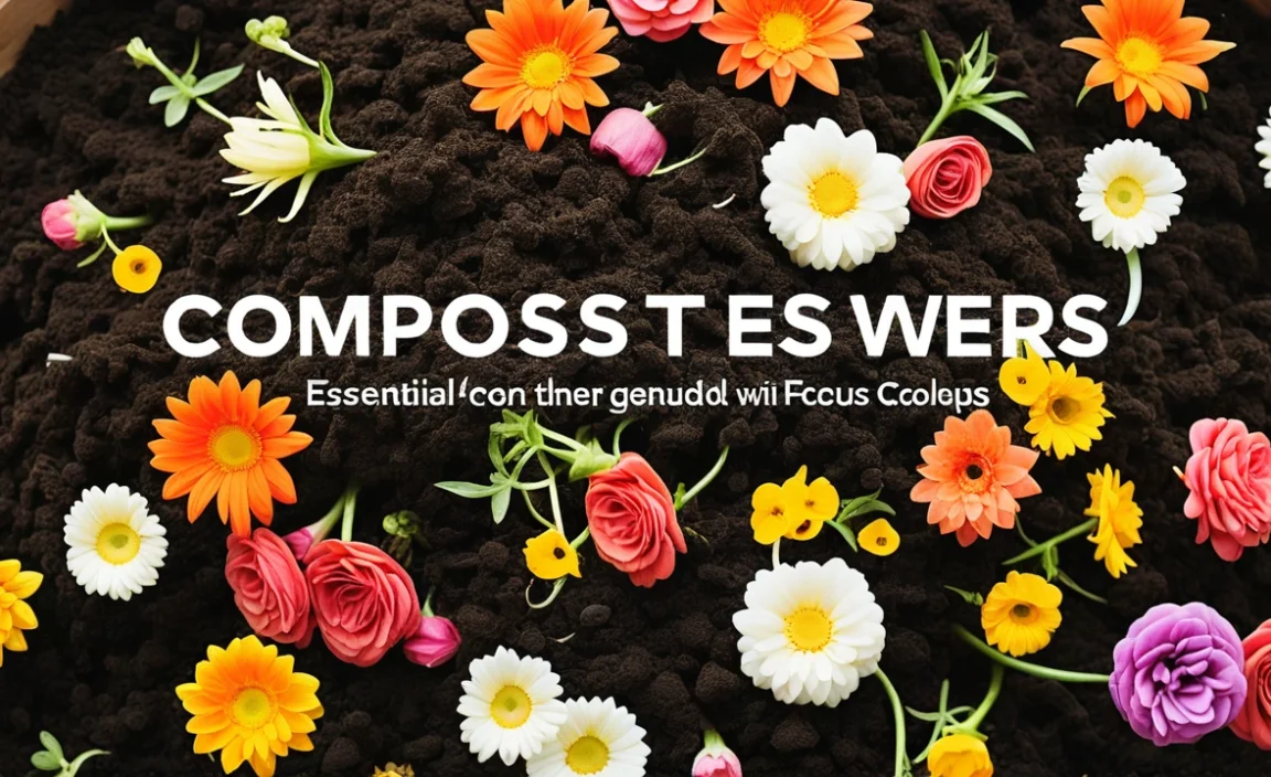 Compost For Flowers: Essential Guide