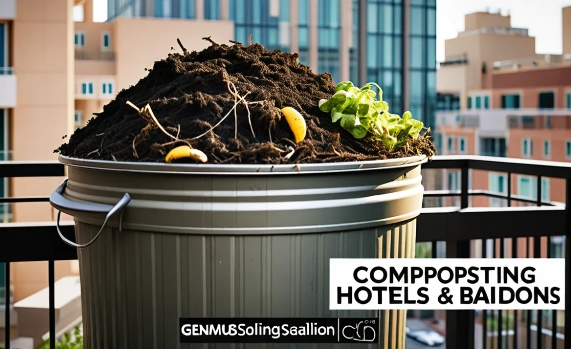 Composting for Hotels Balcony: Genius & Essential