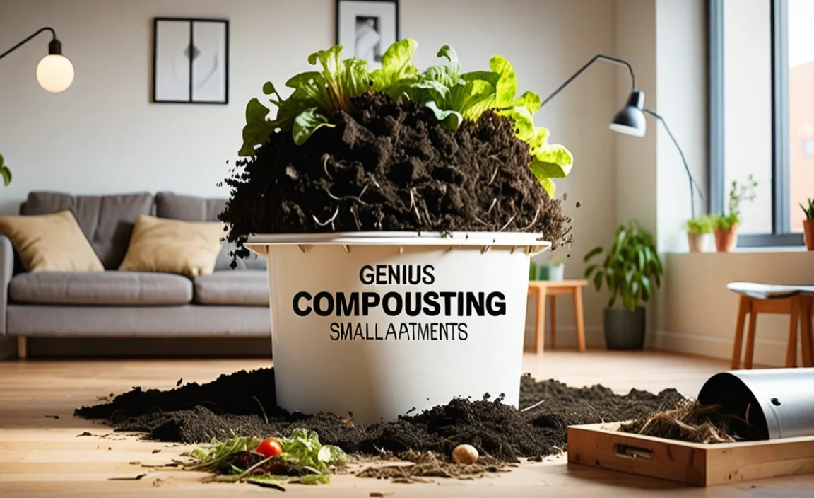 Composting For Small Apartments: Genius Ideas