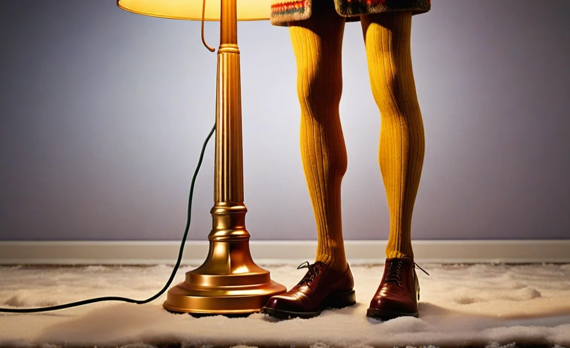 Crafting Your Own Leg Lamp