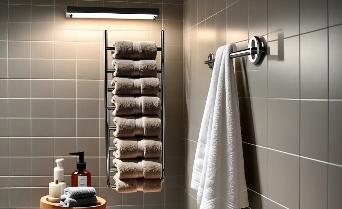 Creative DIY Towel Holders