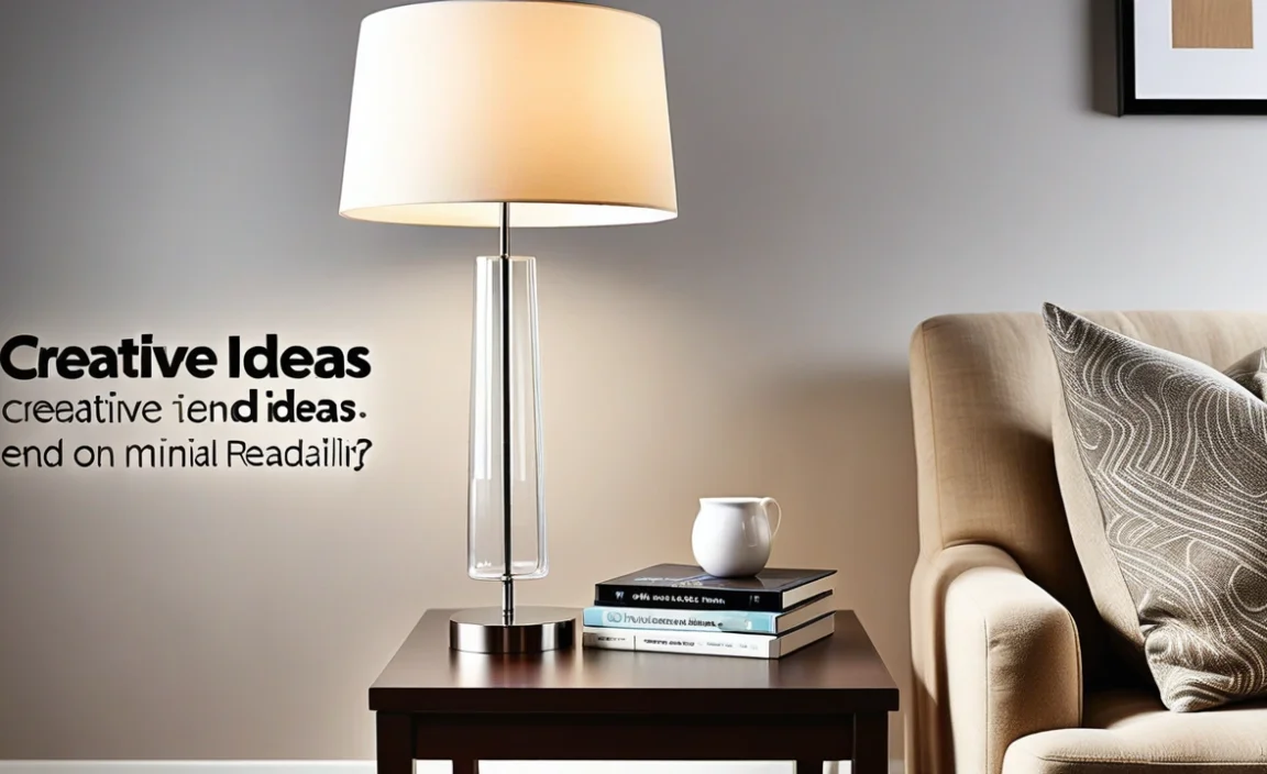 Creative Ideas: What To Put On End Tables Instead Of Lamps