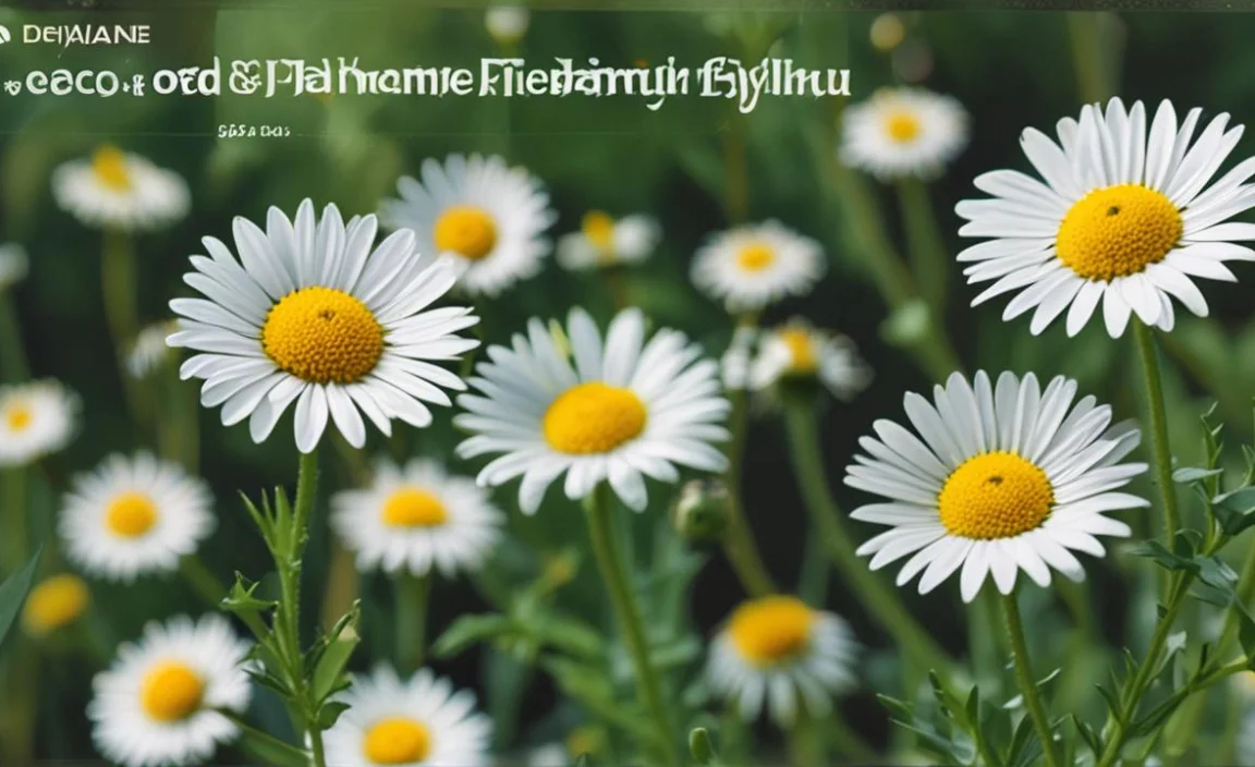 Decoding Fleabane Vs Chamomile: Choosing The Best Option