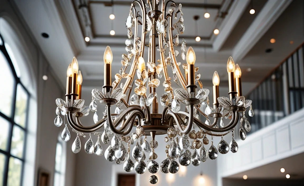 Design Considerations for Chandeliers in High Ceilings