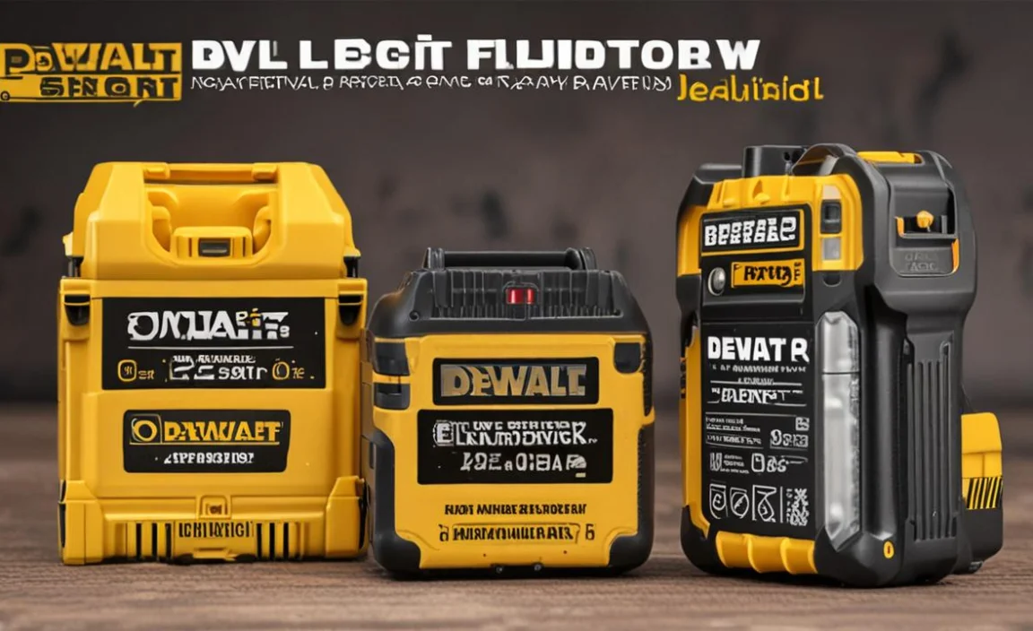 DeWalt PowerStack vs XR vs Flexvolt Battery- Which is Right for You?