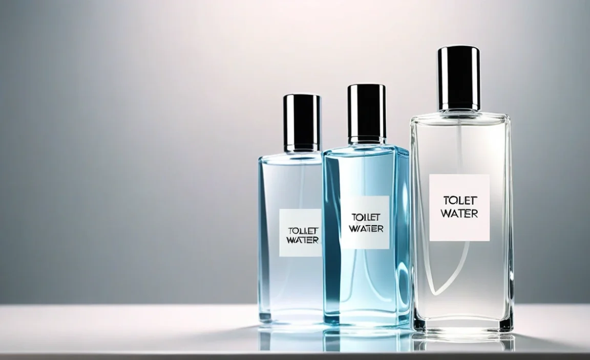 Difference Between Perfume and Toilet Water