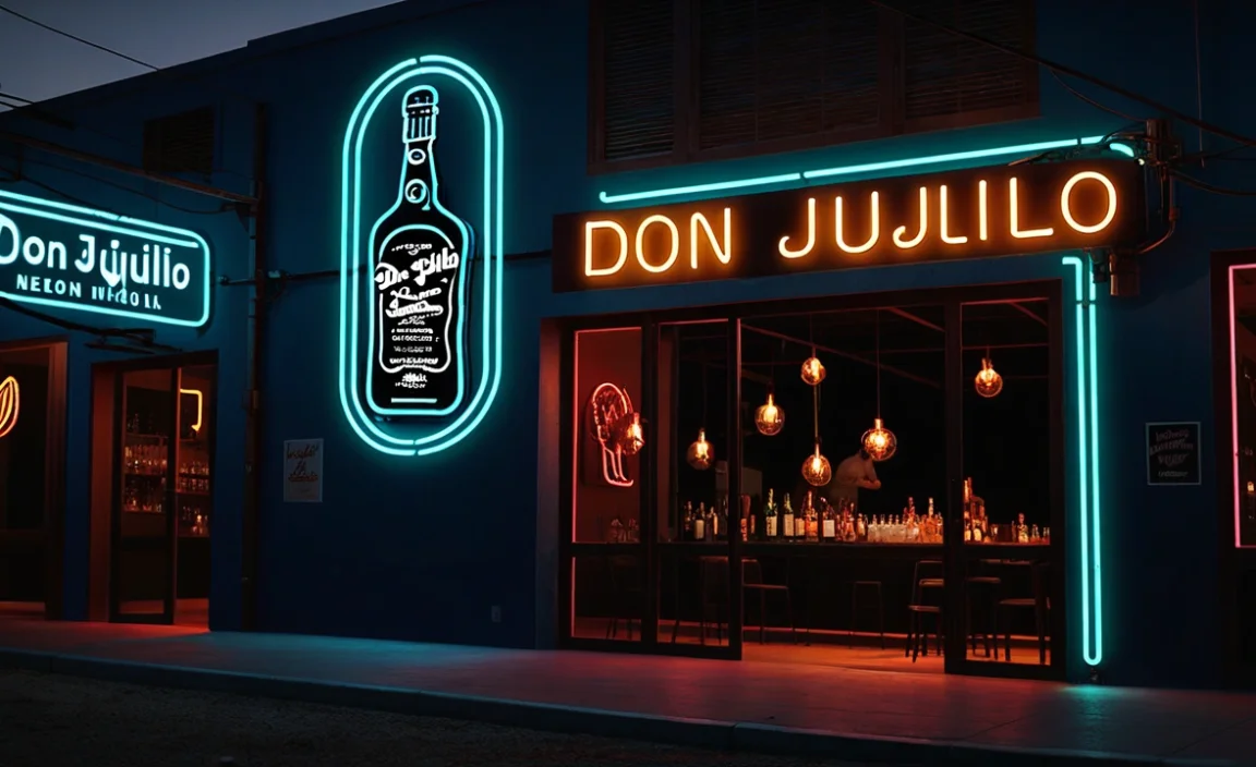 Different Styles of Don Julio Neon Signs