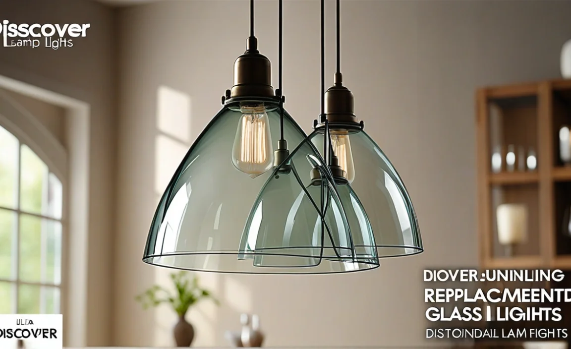 Discover Stunning Replacement Glass Lamp Shades For Pendant Lights