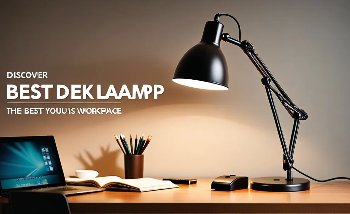 Discover The Best Desk Lamp For Your Workspace Needs