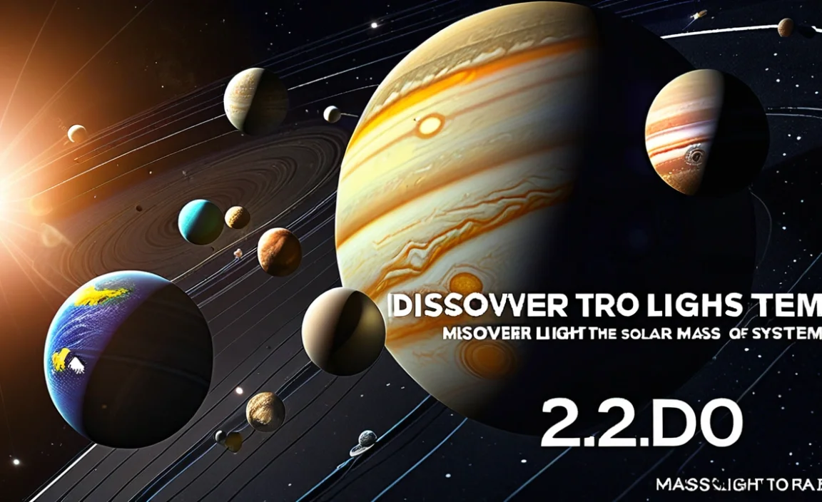 Discover The Mass-To-Light Ratio Of The Solar System!