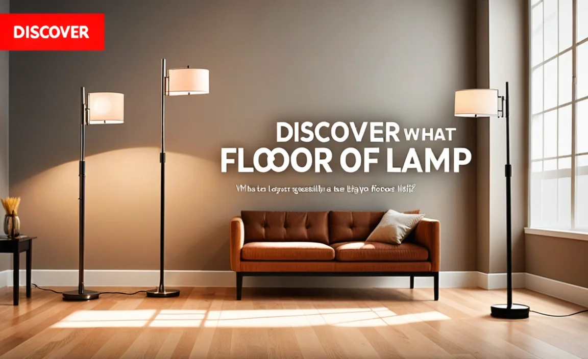 Discover What Type Of Floor Lamp Gives The Most Light