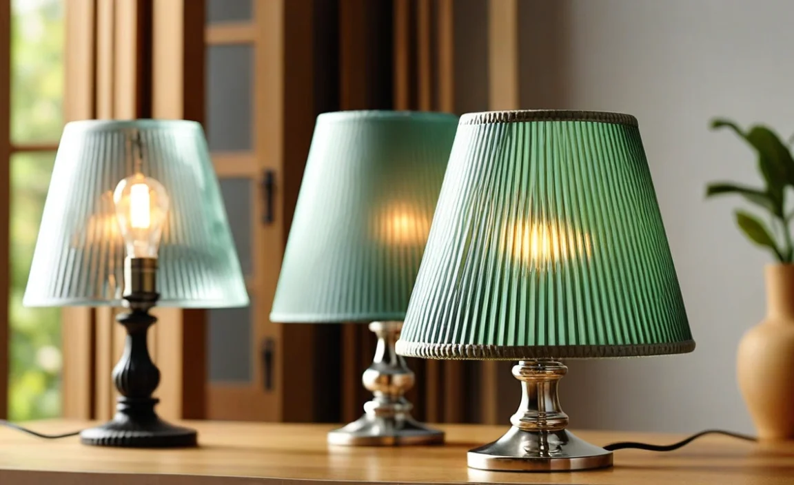 DIY Projects with Glass Lamp Shades