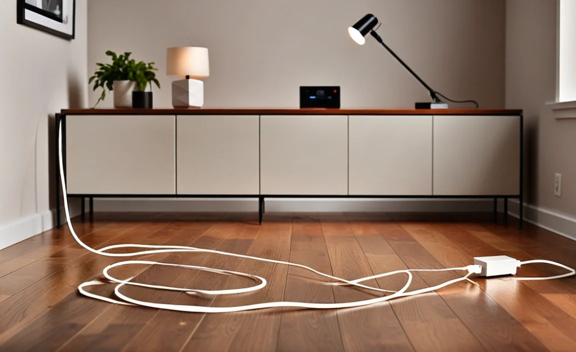 DIY Solutions for Hiding Lamp Cords