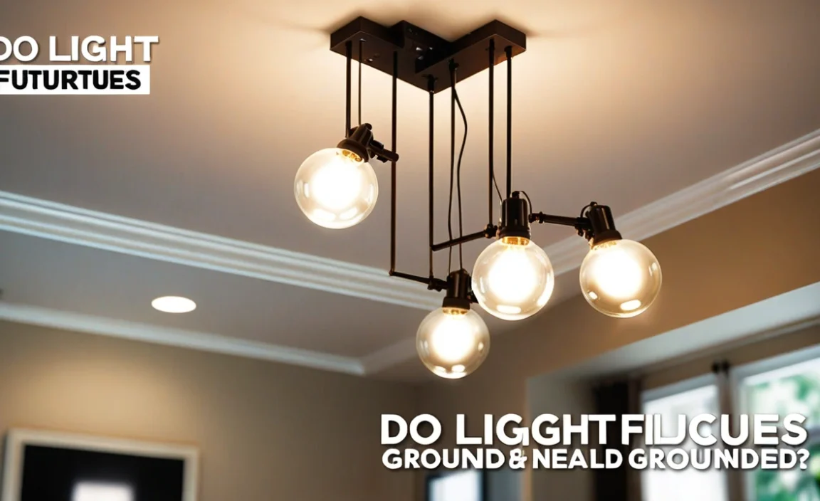 Do Light Fixtures Need To Be Grounded? Key Insights!