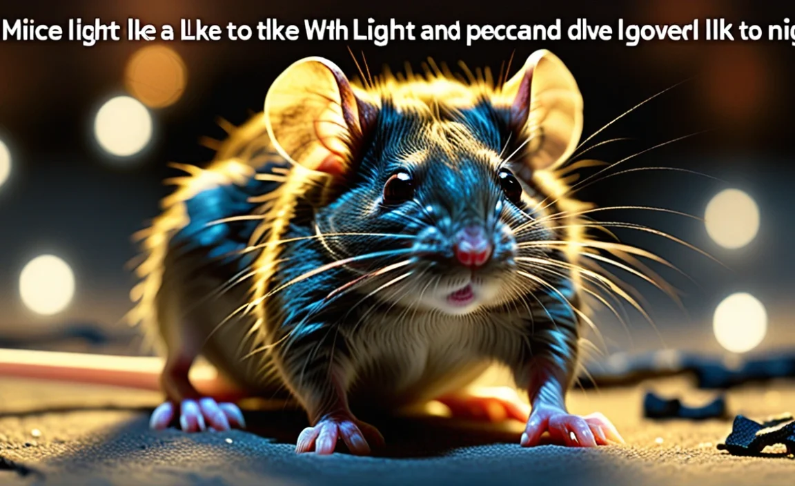Do Mice Like Light At Night? Discover The Truth Here!