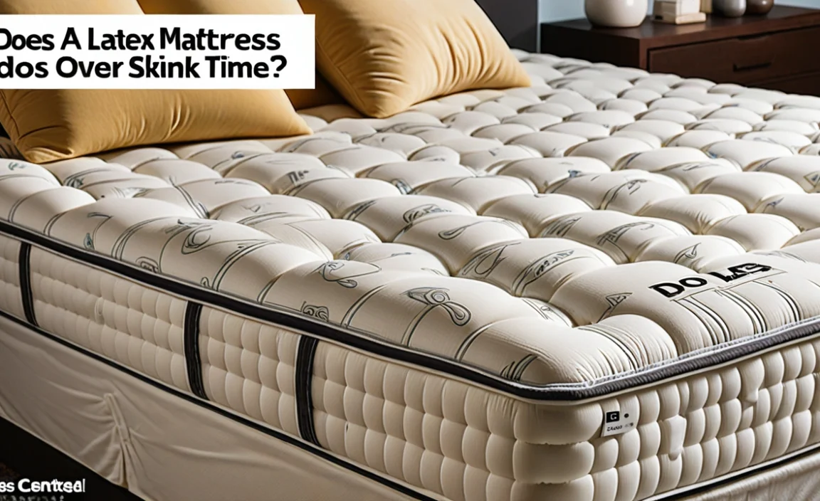 Does A Latex Mattress Sink Over Time? Discover The Truth!