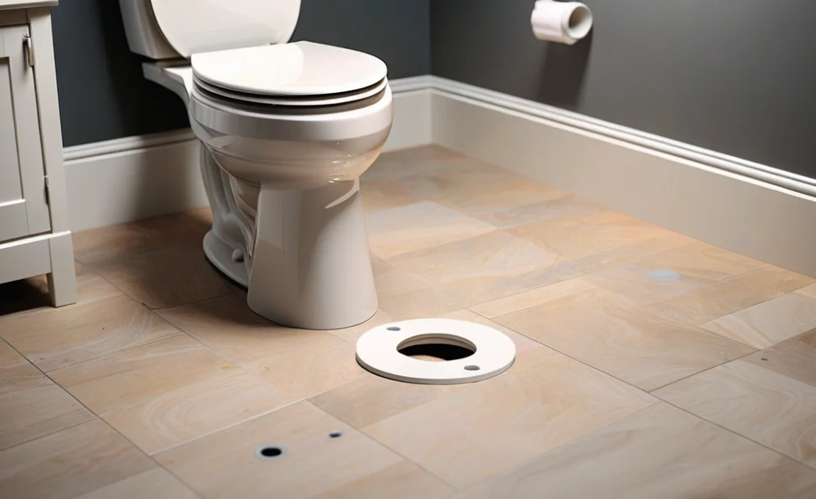 Does a Toilet Flange Go on Top or Under Finished Floor?