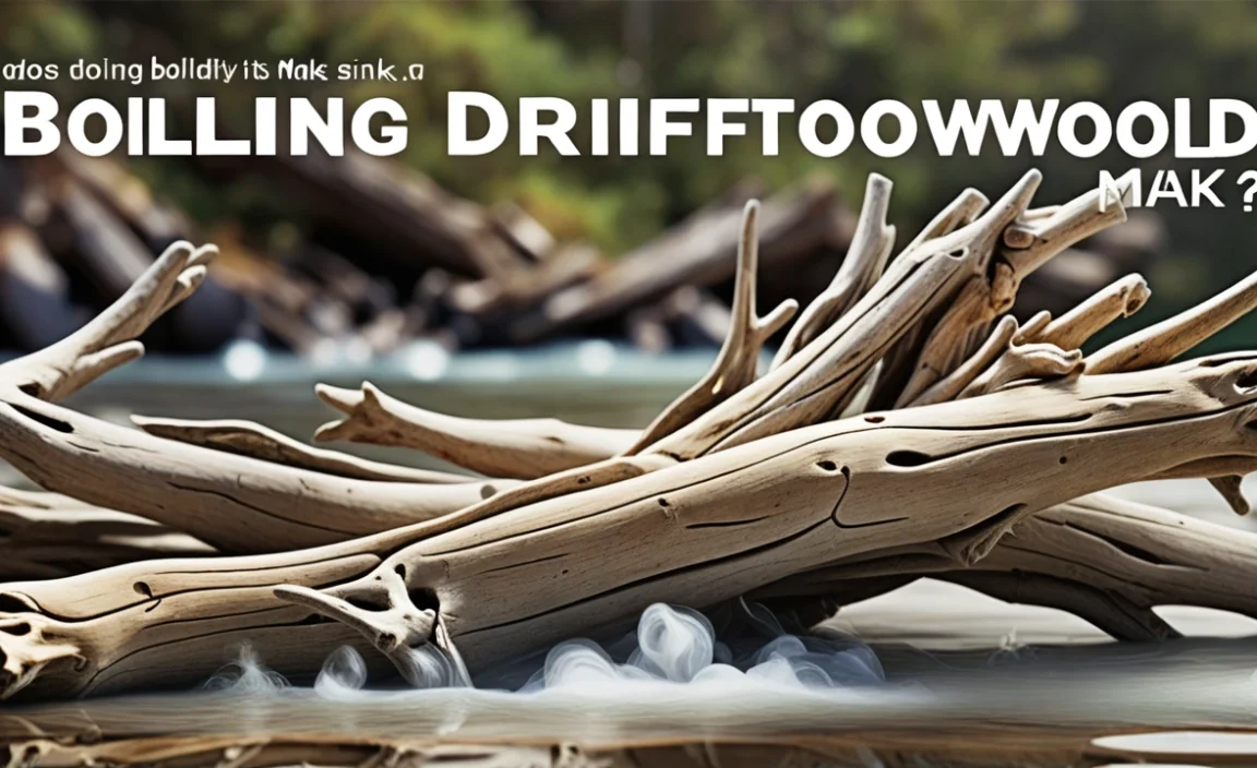 Does Boiling Driftwood Make It Sink? Find Out!