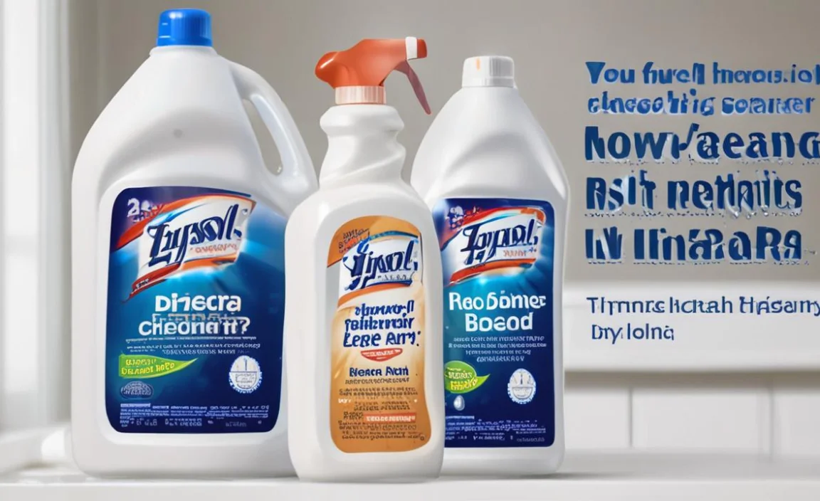 Does Lysol Toilet Cleaner Have Bleach? Powerful Facts