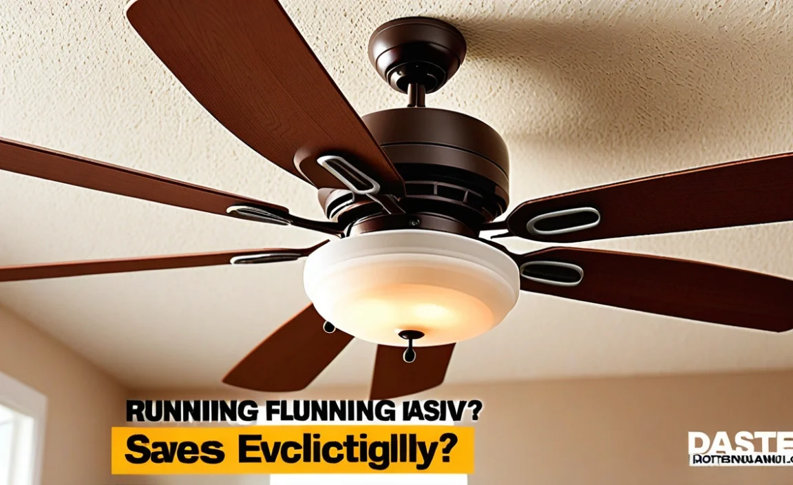 Does Running Ceiling Fans Save Electricity? Find Out Now!