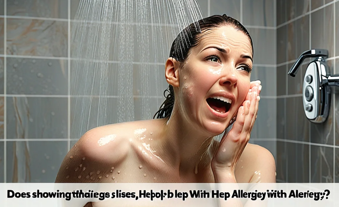 Does Showering Help With Allergies? Find Out Now!