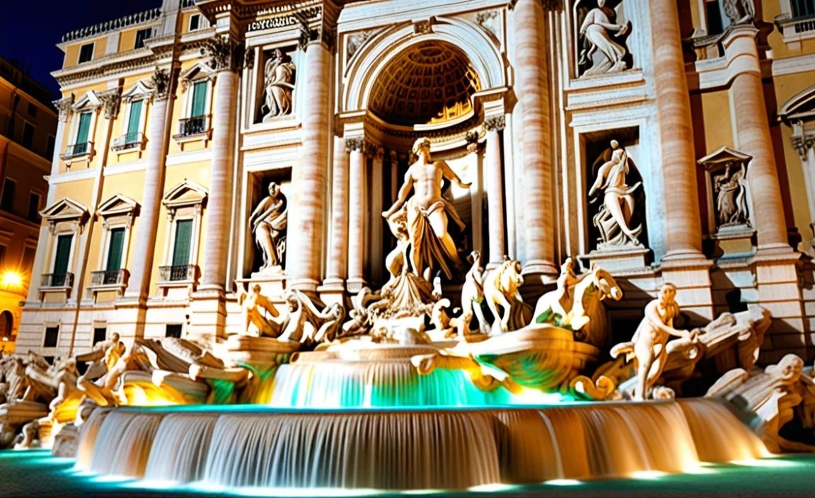 Does The Trevi Fountain Light Up At Night? Discover Now!