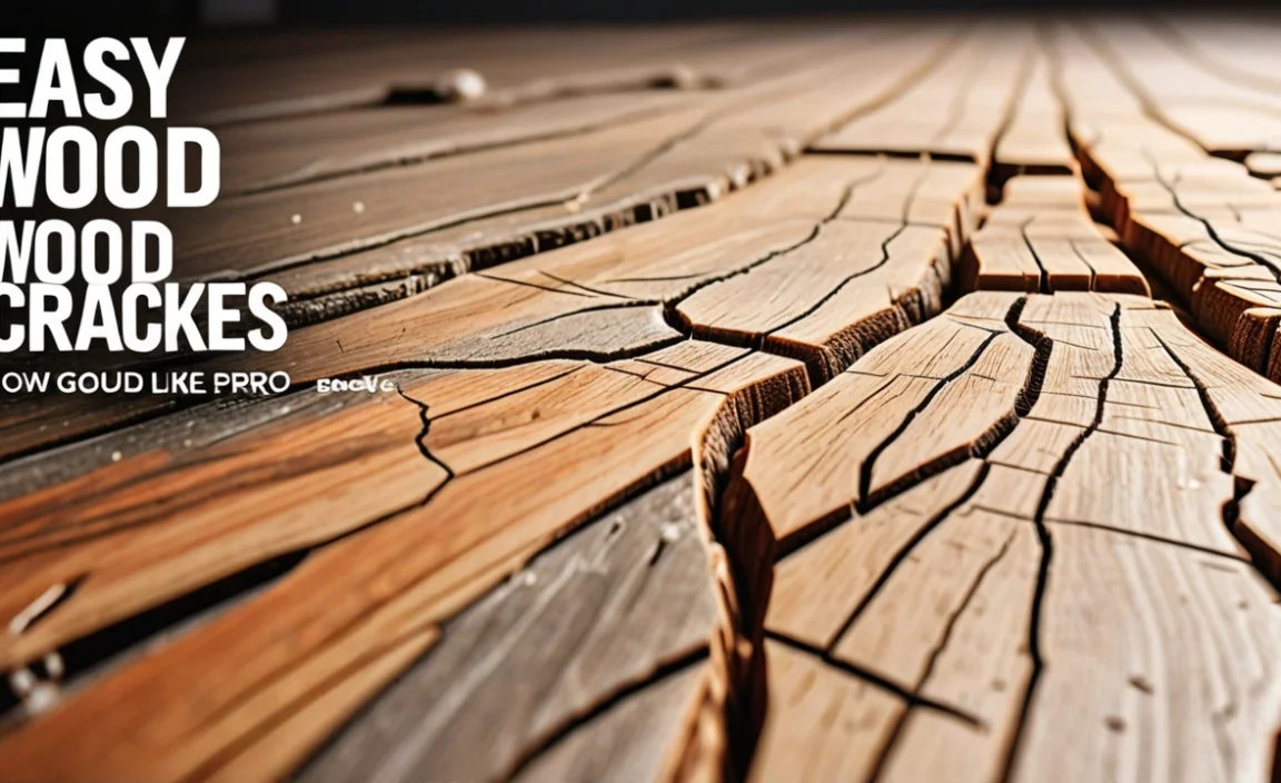 Easy Guide: How To Fill Wood Cracks Like A Pro