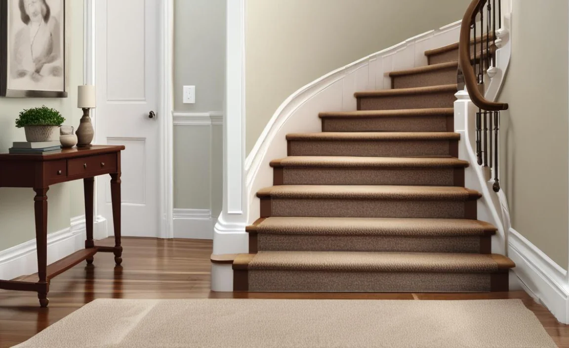 Easy Steps To Carpet Stairs To Wood Floor Transition