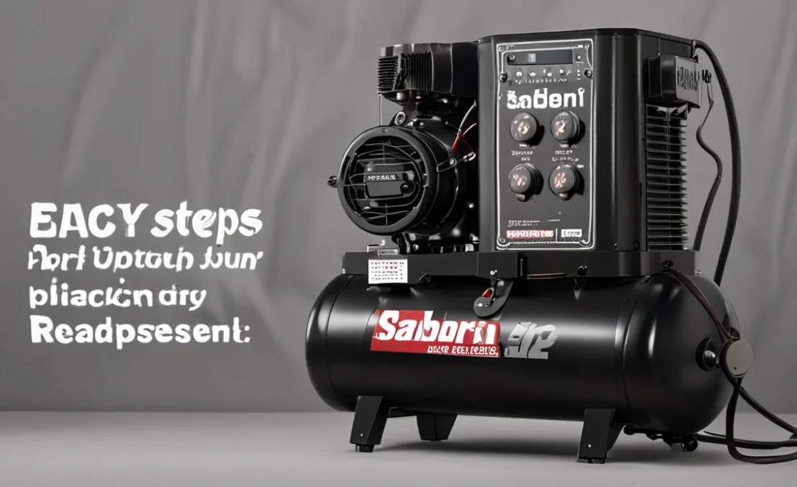 Easy Steps To Set Up Your Sanborn Black Max Air Compressor