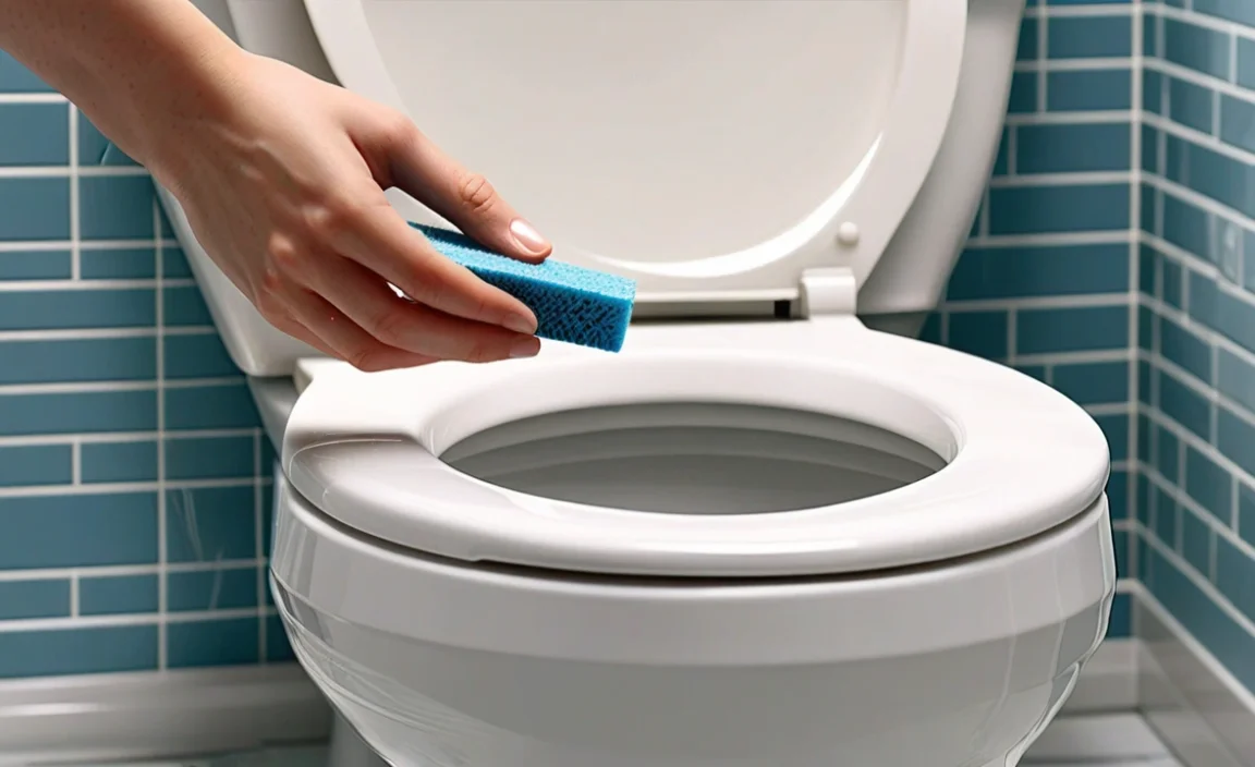 Effectiveness of Magic Eraser on Toilet Bowl Rings